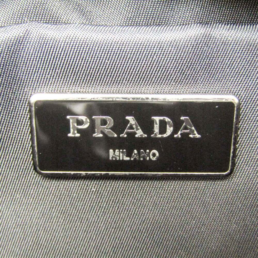 PRADA Black Leather Shoulder Bag - Picture 11 of 13